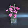 Set of 16 Connected Stepped Tube Flower Vases