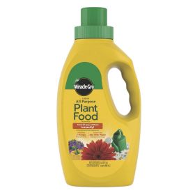 Miracle-Gro Liquid All Purpose Plant Food, Concentrate, For All Plant Types, 32 oz.