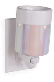 Mainstays Pluggable Wax Melt Warmer, Iridescent