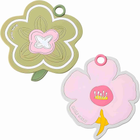 2PCS Flower Shaped Silicone Bathtub Drain Cover, Flat Drain Plug for Kitchen, Bathtub and Laundry, Toddler Bath Essentials