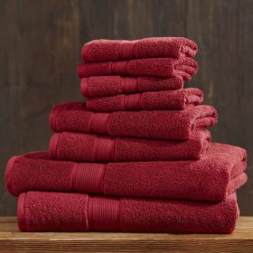 Ultra-Soft 100% Cotton Absorbent Towel Set 8-Piece