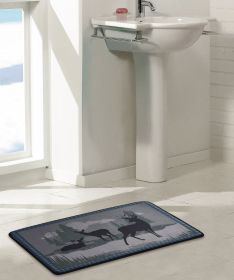 MEMORY FOAM MAT DEER RUN 31.5"X19.6"