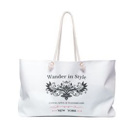 Weekender Bag New York Wander in Style Trendy Travel Tote for Adventurers
