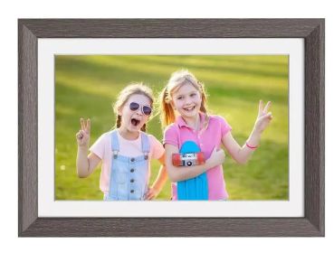 Digital Picture Frame FRAMEO 10.1 Inch 1280x800 IPS LCD Touch Screen WiFi Digital Photo Frame with Auto-Rotate 32GB Storage Share Photos and Videos In