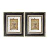 18x22" Lucian Framed Antiqued Sculpture Print,2 Piece
