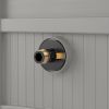 100 ft. Hose Hideaway Hose Reel, Gray