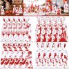 50Pcs Halloween Cellophane Candy Bags with Twist Ties Horrific Bloody Treat Bags 4 Pattern Gift Goody Snack Sweet Bags for Halloween Murder Theme Part