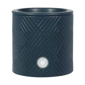 Electric 18-Watt Ceramic Wax Melt Warmer, Navy Blue