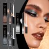 Eelhope Glitter Eyeshadow Natural Color Top Up Everyday Makeup Easy Color Eye Shadow Lasting Shine