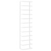 Towel Rack White 9.4"x4.7"x37.8" Steel
