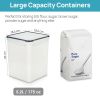 Airtight Storage Canisters, 4 Pcs Large Food Storage Container for Flour, Sugar