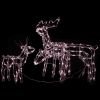 3 Piece Christmas Light Display Reindeers 229 LEDs