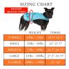 Dog Reflective Vest S Size Multiple Color Options with Hi Vis Fluorescent Visibility Helping to Safeguard Your Pet On Off Leash in Urban & Rural Areas