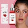 OUHOE Blush Serum Facial Natural Red Color Delicate Light Naked Makeup Long-Lasting Not Easy To Remove Makeup