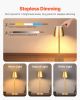 Cordless Table Lamp 2-Pack 5200mAh Built-in Rechargeable Battery Desk Lamp Gold