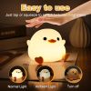 Cute Duck Light, Rechargeable Dimmable Nightlight for Bedrooms