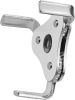 Adjustable Oil Filter Wrench Remover Filter Wrench Remover Tool Set 3 Jaw - Silver