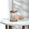 Full Size Wax Warmer, Ribbed Glass