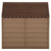 Dog House Brown 100% PP (polypropylene) UV-resistant materials