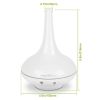 Ultrasonic Cool Mist Humidifier 200ml Aroma Essential Oil Diffuser with Colorful Lights Waterless Auto Off for Office Home Yoga Spa