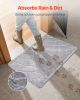 Door Mat, 35.83 x 24.02 Inch, Front Door Mat Outside Entrance with Non-slip TPR Backing, Dirt-Resistant & Absorbent, Easy to Clean