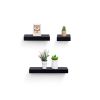Floating Shelves 31.5" Wall Mounted Wood Shelves for Bathroom, Bedroom, Living Room, Kitchen
