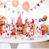 50Pcs Halloween Cellophane Candy Bags with Twist Ties Horrific Bloody Treat Bags 4 Pattern Gift Goody Snack Sweet Bags for Halloween Murder Theme Part