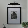 16"x20" Gallery Frame with Wall Mount Light, Matted for 8"x10" Picture