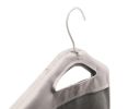 Hanging Laundry Hamper Bag for Closet Heavy Duty Hanging hamper Closet Laundry Basket with 2 Strong Metal Hangers Space Saving Closet Organizer Beige