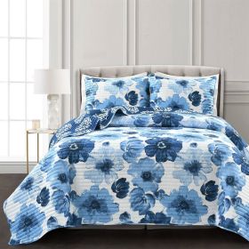 Lightweight Polyester Microfiber Quilt Set (size: king'color)