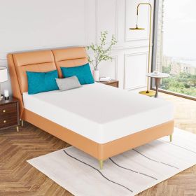 Thick Medium Firm Cool Gel Memory Foam Mattress (size: full 10-inch)