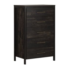 Modern 5 Drawer Storage Chest (Color: jave)