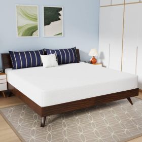 Charcoal Infused Memory Foam Mattress with Removable Cover (size: king 10-inch)