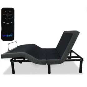 Adjustable Bed Frame Base with Wireless Remote (size: Queen)