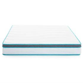 8-inch Memory Foam Innerspring Mattress (size: Queen)
