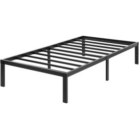 16-inch Heavy Duty Metal Bed Frame with 3,500 lbs Weight Capacity (size: twin xl)