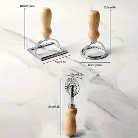3pcs Set Of Dumpling Tools, Household Dumpling Mold, Kitchen Accessories (Quantity: 3PCS)