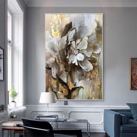 Handmade Flower Oil Painting On Canvas Wall Art Decoration Modern Abstract Picture Living Room Hallway Bedroom Luxurious Decorative Painting (size: 150x220cm, Style: 1)