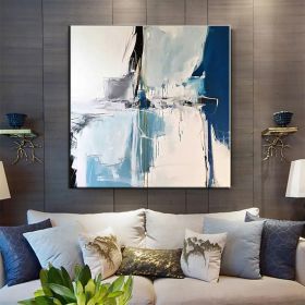 Hand Painted Oil Paintings Handmade Modern Abstract Oil Paintings On Canvas Wall Art Decorative Picture Living Room Hallway Bedroom Luxurious Decorati (size: 90x90cm, Style: 1)