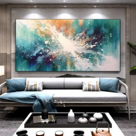 Hand Painted Oil Painting Large Acrylic Oil Painting On Canvas Abstract Painting Canvas Original abstract canvas wall art contemporary Painting For Li (size: 60x120cm, Style: 1)