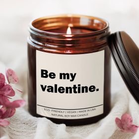 Be my valentine Candle (Title: Vanilla Bean)
