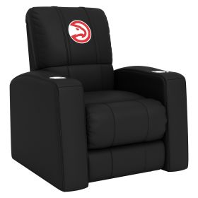 Relax Home Theater Recliner with Atlanta Hawks Logo (Material: Top Grain Leather *Custom Order 8 Week Lead time No Returns*)
