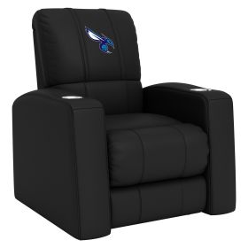 Relax Home Theater Recliner with Charlotte Hornets Secondary (Material: Commercial Grade Synthetic Leather)