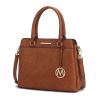 MKF Collection Elodie Triple Compartment Women's Tote Bag by Mia k