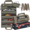 Tool Roll Up Bag, Gifts for Men Dad Husband Him Chirstmas, Mens Stocking Stuffers, Portable Tools Box Storage for Men