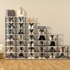 9-Layer Vertical Shoe Rack â€“ Space-Saving Stackable Shoe Organizer for Entryway, Closet, Dorm, Bathroom â€“ Easy Assemble Plastic Shoe Shelf