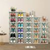 9-Layer Vertical Shoe Rack â€“ Space-Saving Stackable Shoe Organizer for Entryway, Closet, Dorm, Bathroom â€“ Easy Assemble Plastic Shoe Shelf