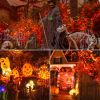 200 LED 66FT Halloween Fairy String Lights, Halloween Decoration Lights with 8 Lighting Modes