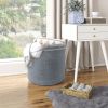 Large Recycled Cotton Rope Basket Blanket Storage Basket Pillows Toys Towels Laundry and Living Room Organization 15.8x13.8 Inches Eco friendly & Deco