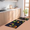 Printed Absorbent & Non-Slip Door Mat - Durable Polyester Carpet with "Kitchen" Design, Ideal for Bathrooms, Hallways, Living Rooms